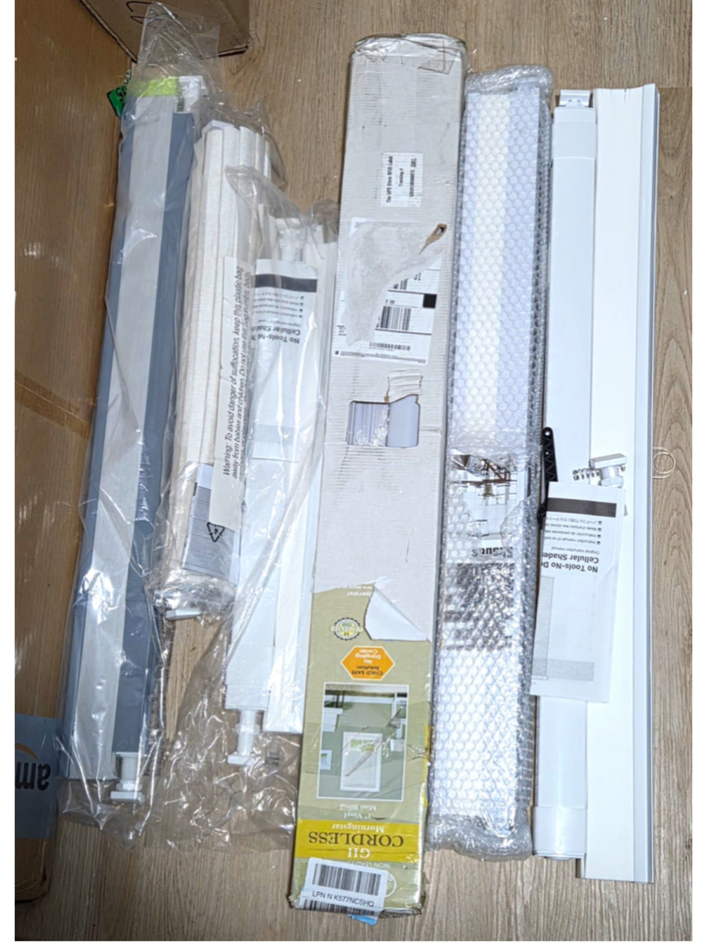 Lot of 6 Window Blinds / Shades – Sold Together